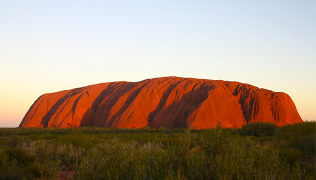 Ayers Rock in Uluru, Australia