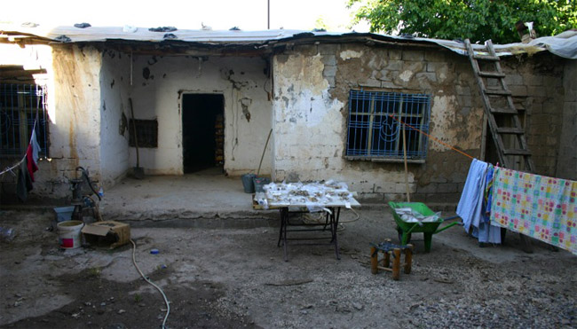 Our backyard storage depot on the Kenan Tepe Excavation